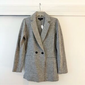 NWT Talbots Wool Grey Coat
